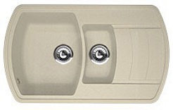 Florentina Мойка гранитная Нире 860 К шампань – фотография-1