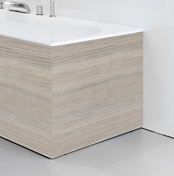 Ravak Боковой экран для ванны City 80 R сатиновое дерево – фотография-1