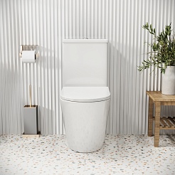 Grossman Унитаз компакт Color GR-4480S белый – фотография-8