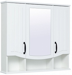 Runo Зеркало-шкаф для ванной Марсель 80 – фотография-1