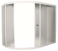 1Marka Шторка для ванны Catania 150x100x140 белая – фотография-1