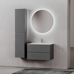 Sancos Тумба под раковину Folk 80 grey soft – фотография-4