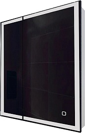 Mixline Зеркальный шкаф Аккорд Минино 70 R белый – фотография-1