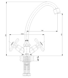 Lemark Смеситель "Promotion LM6040C" для кухни – фотография-2