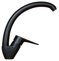 Mixline Смеситель для кухни 35k ML14-031BL чёрный – фотография-3