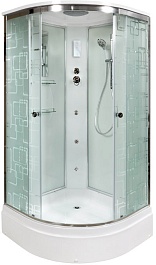 DTO Душевая кабина EM2710 с гидромассажем и электрикой – фотография-1