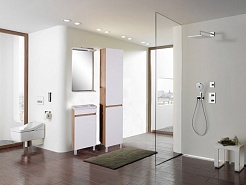 ASB-Mebel Зеркало Марко 40 белый/дуб золотой – фотография-5