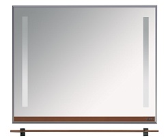 Misty Зеркало для ванной Джулия 105 коричневое – фотография-1