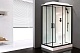 Royal Bath Душевая кабина HP RB 8120HP6-WT-BL-R 120x80 R стекло прозрачное профиль черный матовый – фотография-6