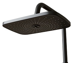 Mixline Душевая стойка 553217 чёрная – фотография-2