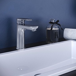 Aringa Смеситель для раковины Рейн AR02007CH хром – фотография-3