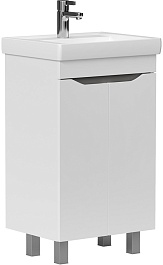 Volna Тумба под раковину Lake 50.2D белая – фотография-1