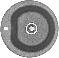 Акватон Кухонная мойка Мида серый – фотография-1