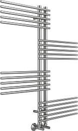 Terminus Полотенцесушитель водяной Европа П20 70x1000 хром – фотография-2