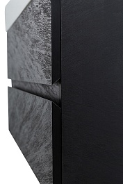 BelBagno Тумба с раковиной Molveno-46 80 подвесная nero – фотография-9