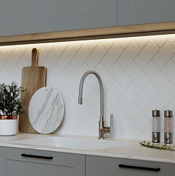 Mixline Смеситель для кухни 35k ML35-093 серый – фотография-4