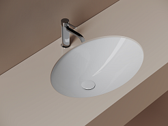 Ceramicanova Мебельная раковинам Era 61 CN6081 белая – фотография-2