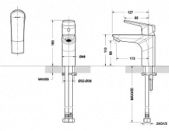 Promo Смеситель для раковины Real F1121179CP – фотография-2