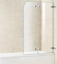 WeltWasser Шторка на ванну WW100 100ZD2-90 – фотография-1