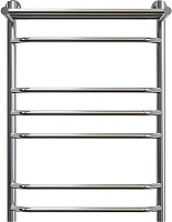 Aringa Полотенцесушитель водяной Лана 80x50 AR03027CH с полкой хром