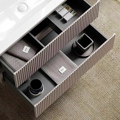 Sancos Тумба с раковиной Snob R 100 doha soft раковина Grace CN7013 – фотография-3