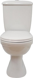 Оскольская керамика Унитаз-компакт Суперкомпакт Стандарт с вертикальным выпуском – фотография-2