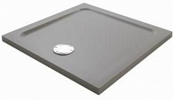 Jacob Delafon Поддон для душа FLIGHT E62442-F-S21 90 см матовое серебро – фотография-1