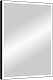 Continent Зеркало Solid Black Led 600x800 – фотография-14