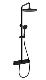 Sancos Душевая система Teo с термостатом черный SC11002MB – фотография-1