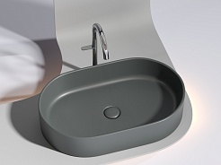 Ceramicanova Мебельная раковина Element 60 CN6048MDH тёмный антрацит матовый – фотография-9