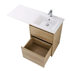 BelBagno Тумба под раковину Kraft 58 напольная Rovere Nebrasca Nature – фотография-3