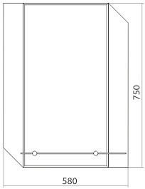 Mixline Зеркало Шарм Болонья 58 – фотография-2