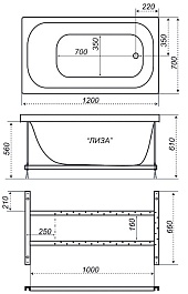 Triton Акриловая ванна "Лиза" – фотография-7