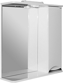 Mixline Зеркало-шкаф Этьен 65 R  белый – фотография-1