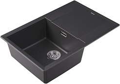 Florentina Мойка кухонная Тоскана 780 черная – фотография-2