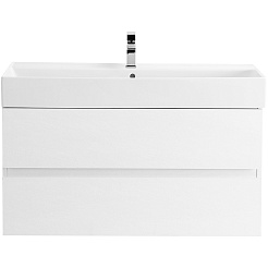 BelBagno Тумба с раковиной Molveno-46 80 подвесная bianco ghiaccio – фотография-2