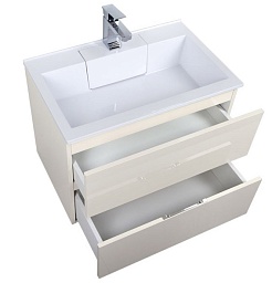 Aquanet Тумба с раковиной "Алвита 70" крем – фотография-2