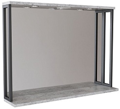 Mixline Мебель для ванной Бруклин 100 бетон – фотография-3