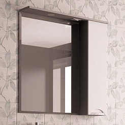 Mixline Мебель для ванной Кассиопея 75 R белая – фотография-8