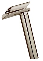 Paini Смеситель для раковины Morgana 73PW205LL высокий, без д/к, брашированный никель