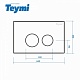 Teymi Кнопка смыва Lina T70106 белый матовый/хром – фотография-12
