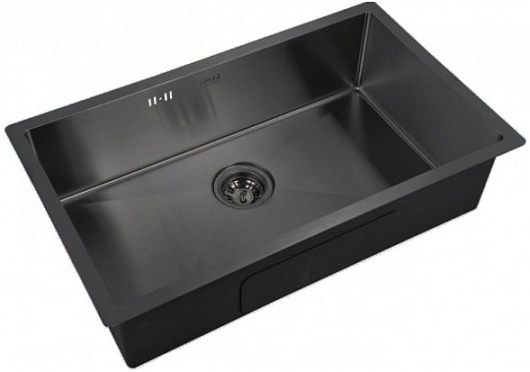 Zorg Кухонная мойка INOX PVD 7444 GRAFIT – фото, картинка, фотография-1