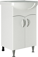 Mixline Тумба с раковиной Формат 52 белая