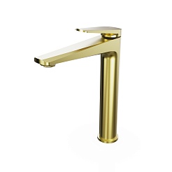 Tokito Смеситель для раковины KIN брашированное золото TOK-KIN-1012 – фотография-13