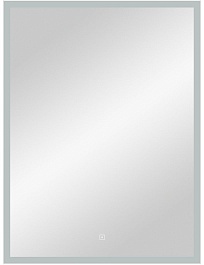 Continent Зеркало Frame White Led 600x800 – фотография-3