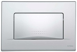 Schwab Кнопка смыва Dots матовый хром – фотография-1