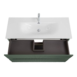 BelBagno Тумба с раковиной Uno 120 подвесная Еловый матовый с раковиной BB-8099-120 – фотография-9