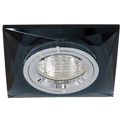 Feron Встраиваемый светильник Декоративное стекло 8150-2 серый-серебро – фотография-1