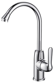 D&K Смеситель "Ambrosius Rhein DA1342401" для кухонной мойки – фотография-1