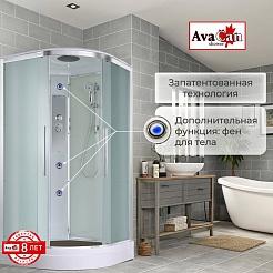 Avacan Душевая кабина 90/90 EM2090 – фотография-4